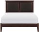 Homelegance® Seabright Brown/Cherry Eastern King Panel Bed-2