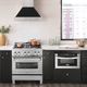 ZLINE 30" Black Matte Wall Mounted Range Hood-4
