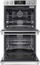 Dacor® Transitional 30" Silver Stainless Steel Double Electric Wall Oven-2