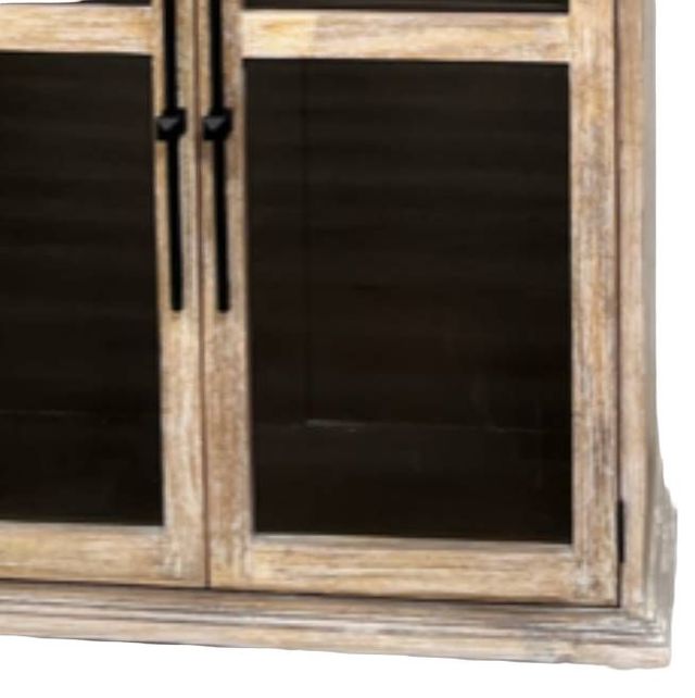 Million Dollar Rustic Light Barnwood Accent Cabinet-1