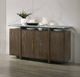 ACME Furniture Dillon Natural Marble/Walnut Server-1