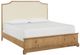 Bassett® Furniture Surry Flaxen Oak Upholstered California King Panel Bed-0
