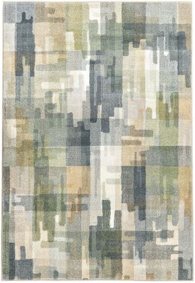 Orian Riverstone Metro Plaid Multi 5'x8' Area Rug-0