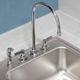 Elkay Lustertone® Classic Lustrous Satin 19-1/2" x 19" x 7-1/2" OS4-Hole Single Bowl Drop-In Sink-2