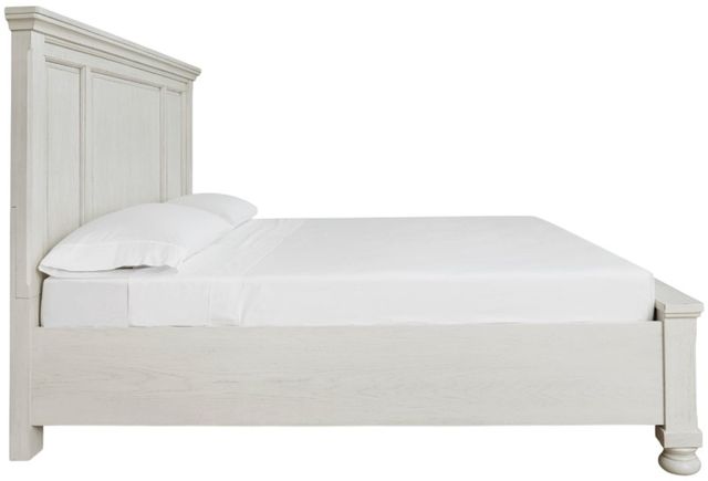 Signature Design by Ashley® Robbinsdale Antique White Queen Storage Panel Bed-3