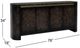 Bassett Mirror Langford Ebony Mappa Burl Server-3