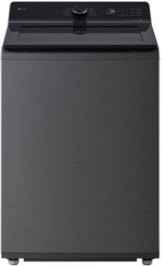 LG 5 Cu. Ft. Platinum Black Impeller Top Load Washer with EasyUnload™ & AI Sensing