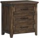 Winners Only® Daphne Gray Nightstand-0