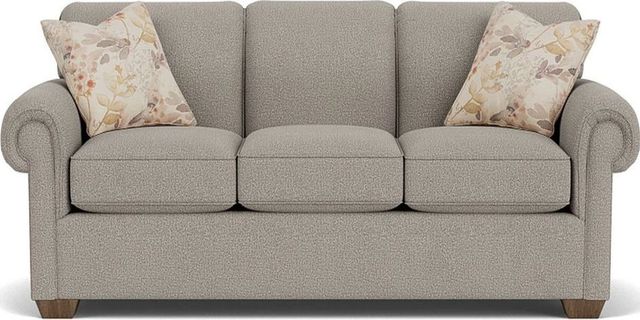 Flexsteel® Main Street Gray Quarry Sofa-1