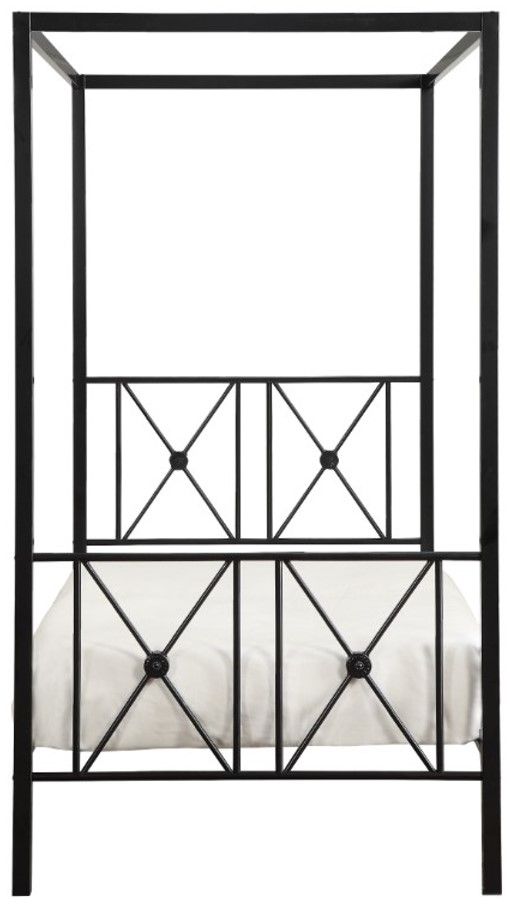 Homelegance® Rapa Black Youth Twin Platform Bed-2