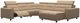 Stressless® by Ekornes® Emily 6-Piece Beige Large 130" Power Reclining Right-Arm Facing Chaise Sectional-0
