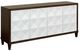 Martin Furniture Stellar Dark Brown/White 80" TV Stand-0