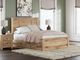 Signature Design by Ashley® Makidern Tan Queen Panel Bed with 4-Drawer Storage-1
