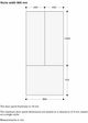 Gaggenau Vario Cooling Expressive Series 36" Dark Brushed Stainless Steel French Door Panel Kit-1
