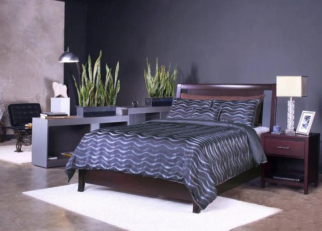 Modus Furniture Nevis Espresso Twin Low Profile Storage Bed-1
