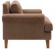 Best® Home Furnishings Customizable Lumira Club Chair with Dark Walnut Legs-2