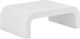 TOV Furniture Hump White Arched Coffee Table-0