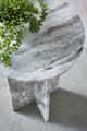Signature Design by Ashley® Keithwell Gray/White Round Accent Table-3
