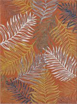 Blue/Rust Palms