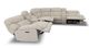 Man Wah Taupe 7 Piece Power Reclining Sectional-1