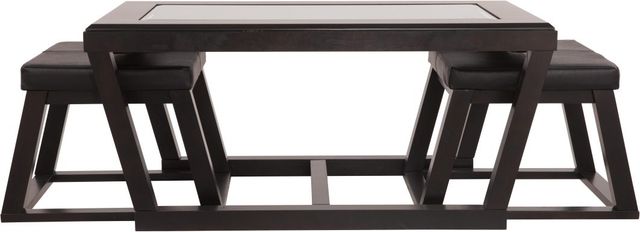 Signature Design by Ashley® Kelton 3-Piece Espresso Coffee Table Set-0