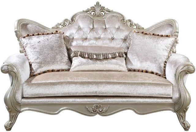 New Classic® Home Furnishings Monique Champagne Loveseat-2