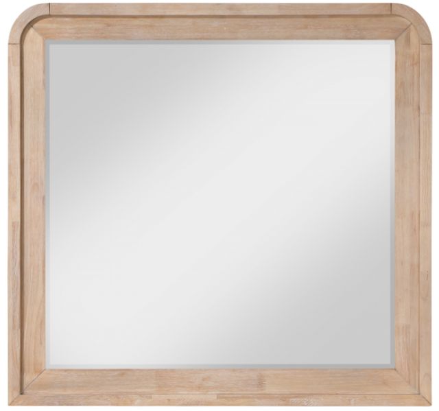 Meridian Furniture Fluted Natural Mirror-0