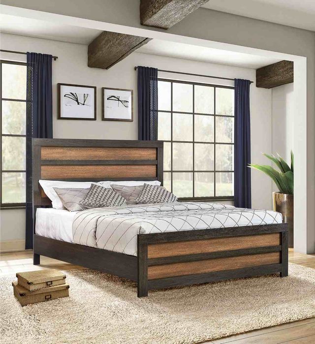 Coaster® Dewcrest Caramel/Licorice Queen Bed-3
