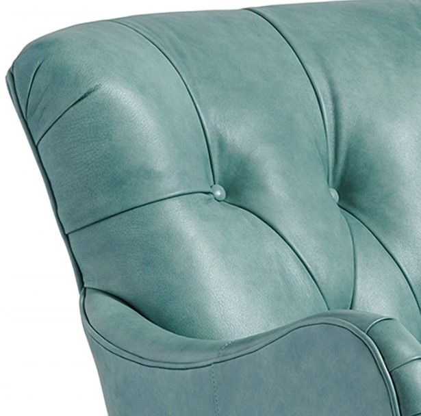 Lexington Home Customizable Eton Leather Swivel Chair-1