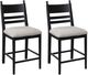 Signature Design by Ashley® Chadworth Black Upholstered Bar Stool-1