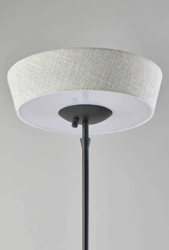 Adesso® Harper Black Floor Lamp-2