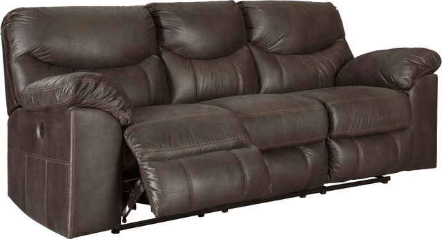 Signature Design by Ashley® Boxberg 2-Piece Teak Living Room Set with Power Reclining Sofa-1