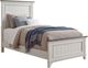 Liberty Furniture Allyson Park 3-Piece Charcoal/Wirebrushed White Full Youth Bedroom Set-1