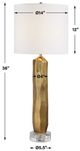 Uttermost® Octavio Gold Table Lamp-3