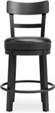 Signature Design by Ashley® Valebeck Black Counter Stool-1
