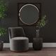 Bassett Mirror Burke Contessa Charcoal Accent Chair-3
