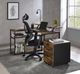 ACME Furniture Drebo Black/Weathered Oak Writing Desk-1