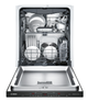 Bosch® 500 Series 24" Built In Dishwasher-Black-2