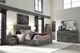 Signature Design by Ashley® Baystorm 5-Piece Gray Queen Panel Bed Set-5