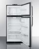 Summit® 20.4 Cu. Ft. Stainless Steel Top Freezer Refrigerator-2