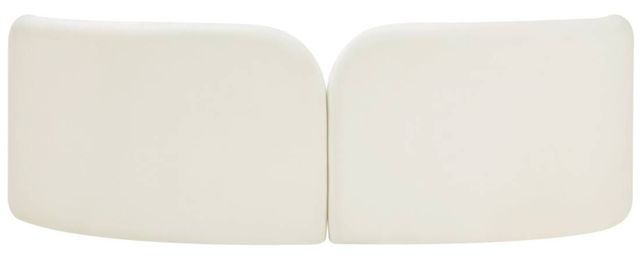 Meridian Furniture Daphne Cream Velvet Sofa-3