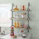 Powell® Wilder Black/Natural Wall Shelves-1