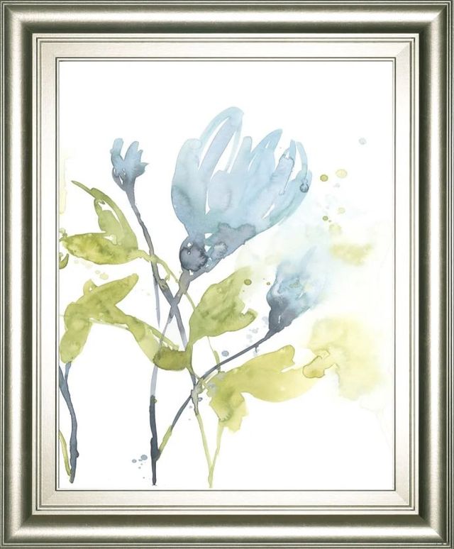 Classy Art Cerulean Splash II by Jennifer Goldberger Wall Art-0