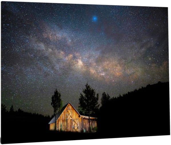 Classy Living Starry Barn Wall Art-3