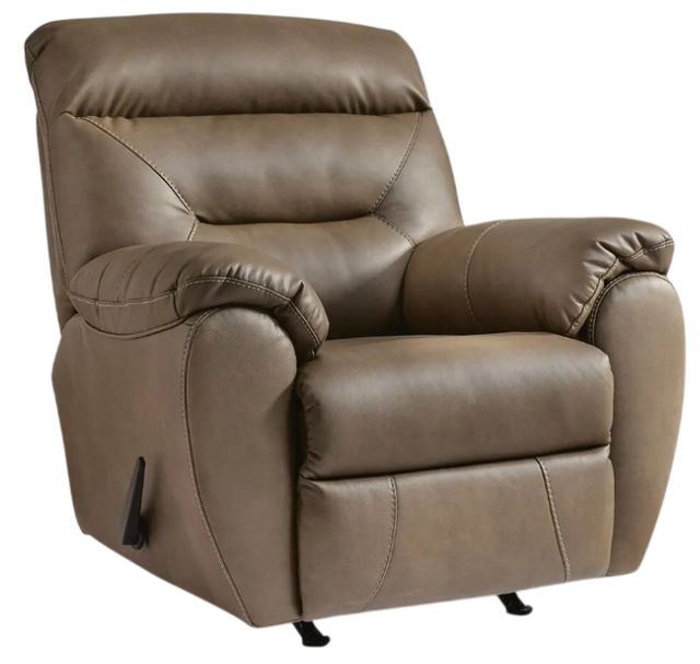 Signature Design by Ashley® Elksworth Biscotti Manual Rocker Recliner-0