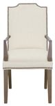Fairfield® Customizable Entree Dining Empire Short Back Arm Chair-1