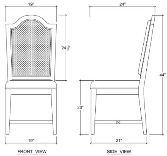 Bramble Lorient Upholstered Dining Chair-2