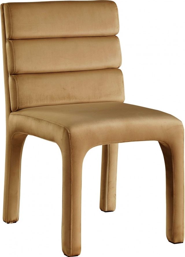 Meridian Furniture Kai Saddle Velvet Dining Chair Set-0