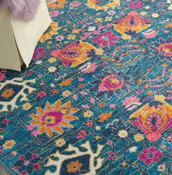 Nourison Home™ Passion 5' Round Style 1 Area Rug-4