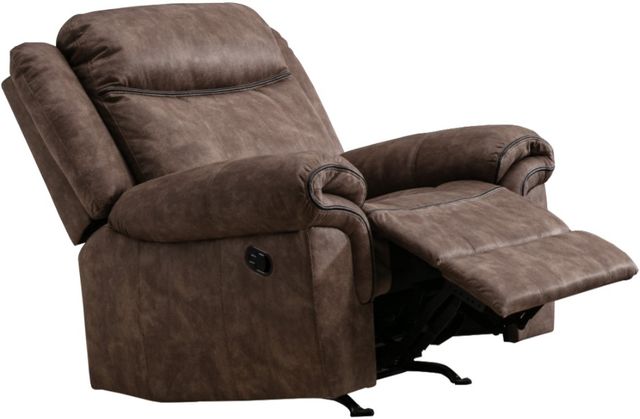 Mazin Furniture Rodney Brown Rocker Recliner Chair-1